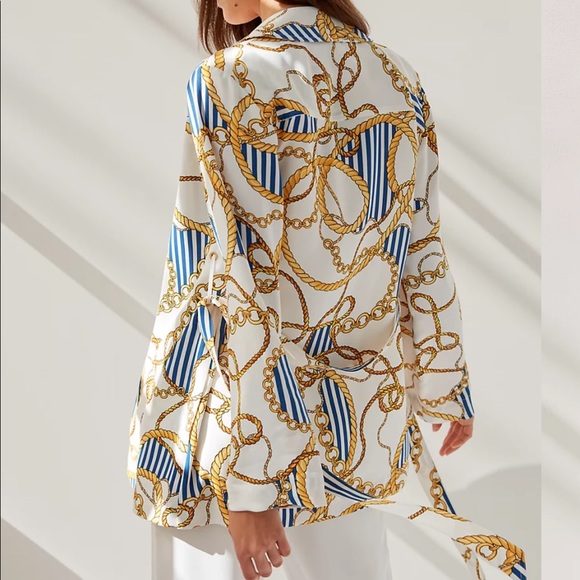 BABATON Kahlo Nautical Chain Mid Robe Jacket - Picture 2 of 4